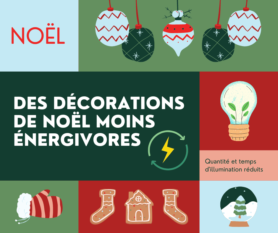 Des décorations de Noël moins énergivores !, Mairie de Mésanger